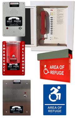 AlphaRefuge™ 2100 Series Area of Refuge Telephone System
